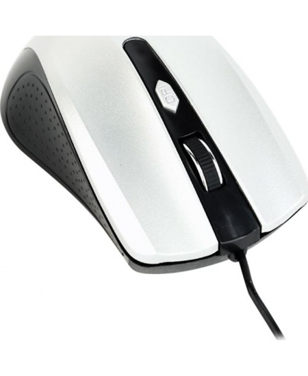 Gembird Mouse  MUS-4B-01-BS Standard, No, Black/ silver, No,