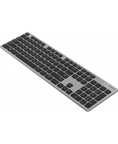Asus W5000 Keyboard and Mouse Set, Wireless, Mouse included, RU, Grey