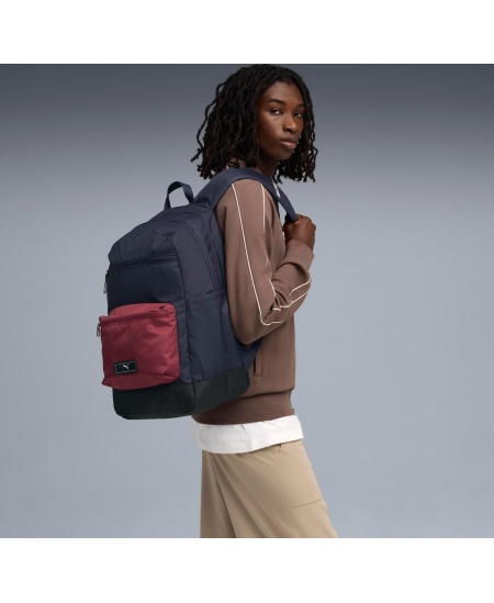 Puma Kuprinė Deck Backpack II Navy Blue Burgundy 091316 20
