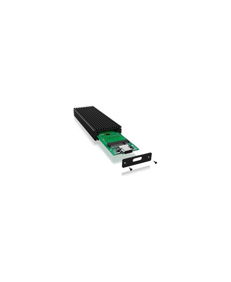 Raidsonic | ICY BOX IB-1816M-C31 External Type-C enclosure for M.2 NVMe SSD | Black