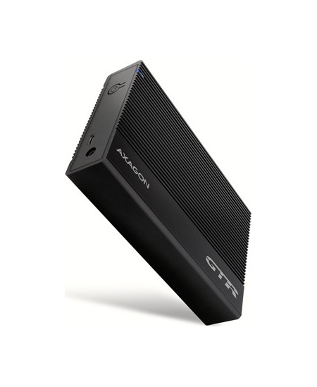 AXAGON Ribbed aluminum USB 3.2 Gen 1 - SATA 6G external box for 3.5" HDD | EE35-GTR