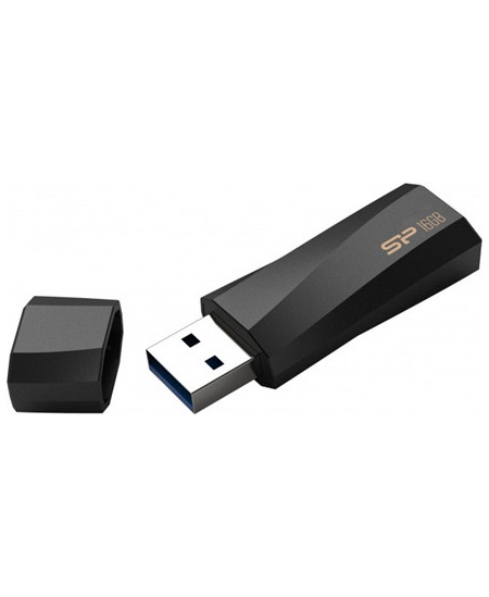 Silicon Power USB Flash Drive Blaze Series B07 16 GB, Type-A USB 3.2 Gen 1, Black