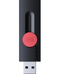 Lexar | Flash Drive | JumpDrive D300 | 32 GB | USB 3.2 Gen 1 | Black/Red