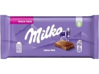 Pieninis šokoladas MILKA Alpių pieno, 45g