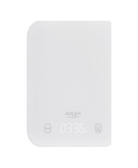 Adler Kitchen Scale | AD 3181w | Graduation 1 g | Display type LED | White