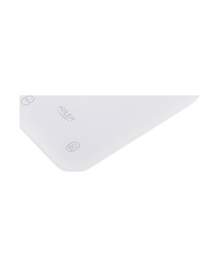 Adler Kitchen Scale | AD 3181w | Graduation 1 g | Display type LED | White