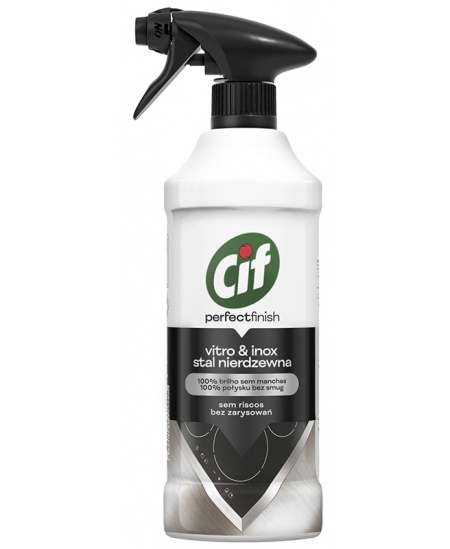 Valiklis nerūdijančio plieno su purkštuku CIF, 435 ml