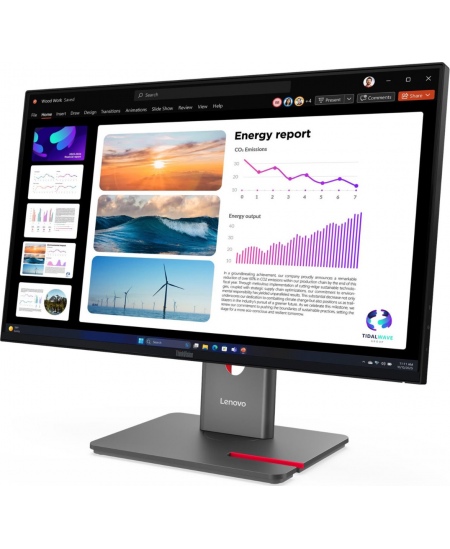 Lenovo ThinkVision P24q-40 23.8 2560x1440/HDMI/USB-C/3Y Warranty | Lenovo
