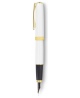 Plunksnakotis DIPLOMAT Excellence A2 Pearl white gold, su aukso spalvos detalėmis