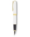 Plunksnakotis DIPLOMAT Excellence A2 Pearl white gold, su aukso spalvos detalėmis