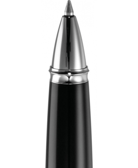 Rašiklis DIPLOMAT Excellence A2 Oxys Brass, su sidabro spalvos detalėmis, 0.7 mm, juodas