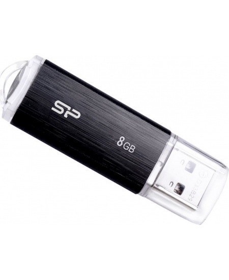 Silicon Power Ultima U02 8 GB, USB 2.0, Black