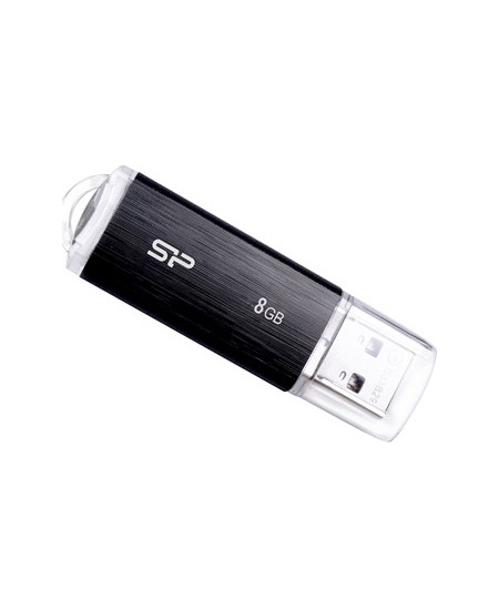 Silicon Power Ultima U02 8 GB, USB 2.0, Black