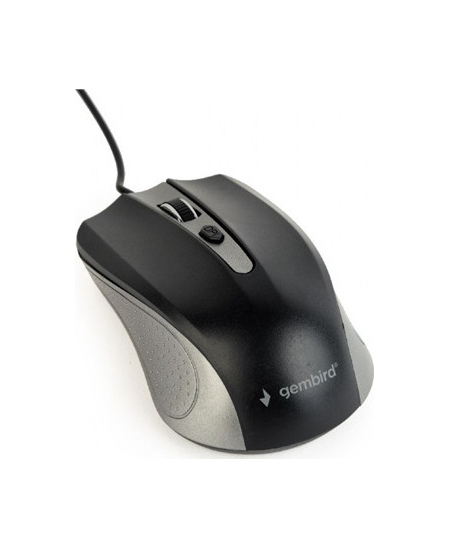 Gembird MUS-4B-01-GB Optical Mouse, Spacegrey/Black, USB