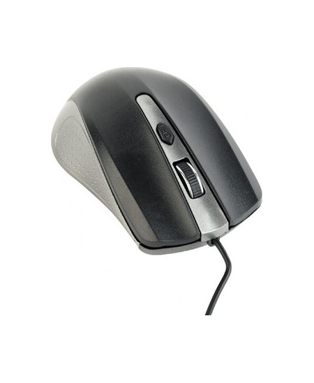 Gembird MUS-4B-01-GB Optical Mouse, Spacegrey/Black, USB