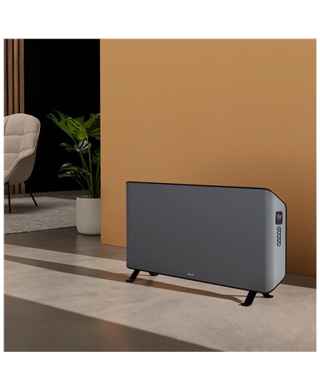 Duux Edge 2000 Smart Convector Heater 2000 W, Suitable for rooms up to 30 m², Gray, Indoor, Remote Control via Smartphone