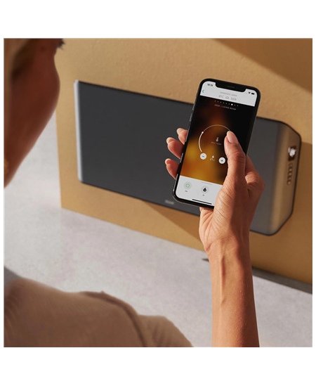 Duux Edge 2000 Smart Convector Heater 2000 W, Suitable for rooms up to 30 m², Gray, Indoor, Remote Control via Smartphone