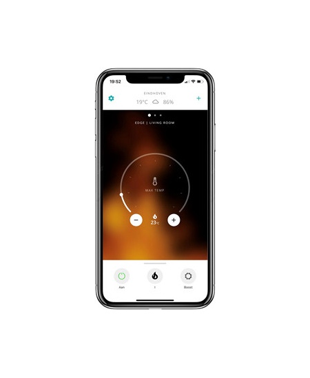 Duux Edge 2000 Smart Convector Heater 2000 W, Suitable for rooms up to 30 m², Gray, Indoor, Remote Control via Smartphone