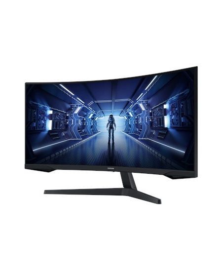 Samsung | Curved Monitor | LC34G55TWWPXEN | 34 " | VA | UWQHD | 21:9 | 165 Hz | 1 ms | 3440 x 1440 | 250 cd/m² | HDMI port