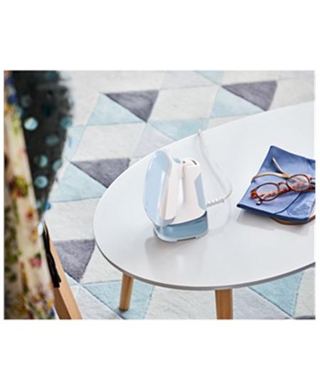 TEFAL | Garment Steamer | DT3041E1 | Handheld | 1300 W | 0.27 L | 20 g/min | White/Blue
