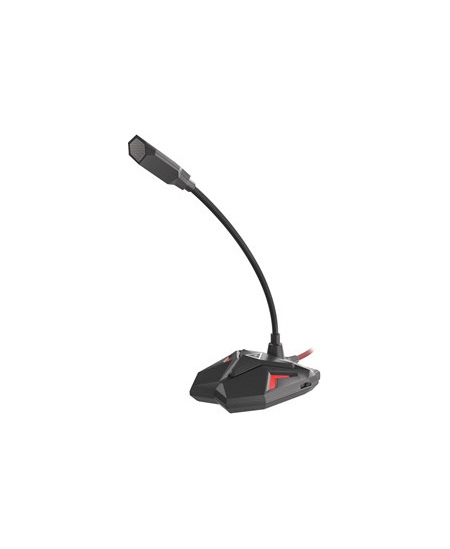 Genesis Gaming microphone Radium 100 USB 2.0, Black and red