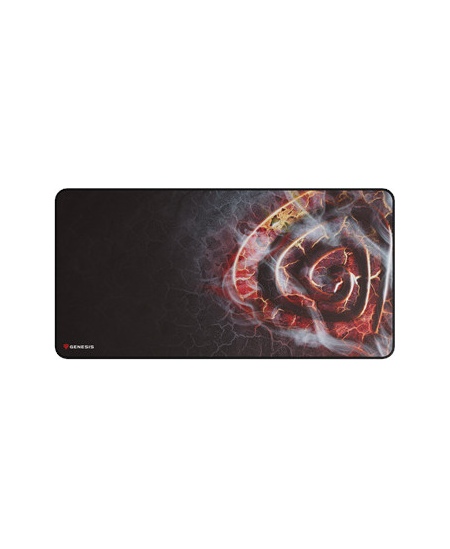 Genesis Mouse Pad Carbon 500 MAXI LAVA G2 Edition, Multicolor, 450 x 900 x 2.5 mm