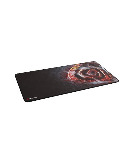 Genesis Mouse Pad Carbon 500 MAXI LAVA G2 Edition, Multicolor, 450 x 900 x 2.5 mm