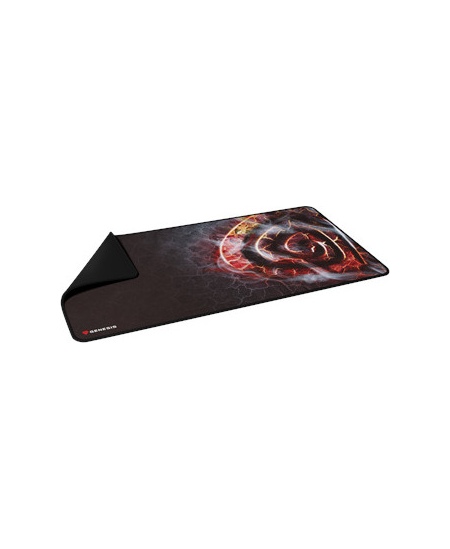 Genesis Mouse Pad Carbon 500 MAXI LAVA G2 Edition, Multicolor, 450 x 900 x 2.5 mm