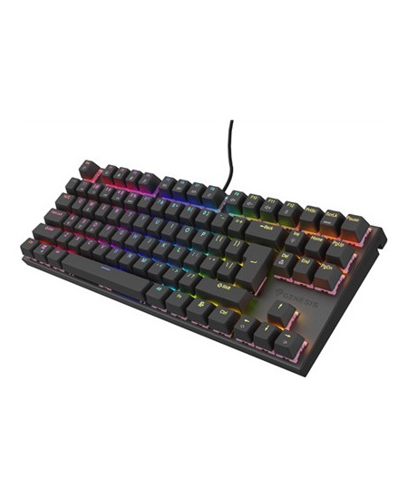 Genesis THOR 303 | Mechanical Gaming Keyboard | Wired | US | Black | USB Type-A | Outemu Peach Silent