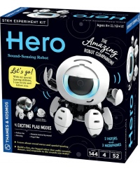 Į garsą reaguojantis robotas – Herojus