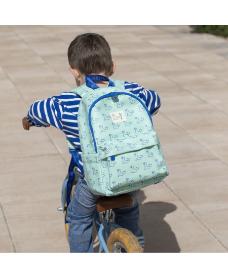 Kuprinė darželinukams MILAN Ruoniai, žalia