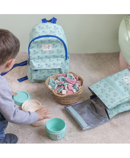 Kuprinė darželinukams MILAN Ruoniai, žalia