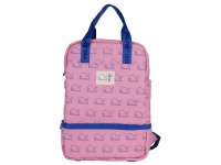 Kuprinė darželinukams MILAN Banginiai, rožinė, su termo skyriumi