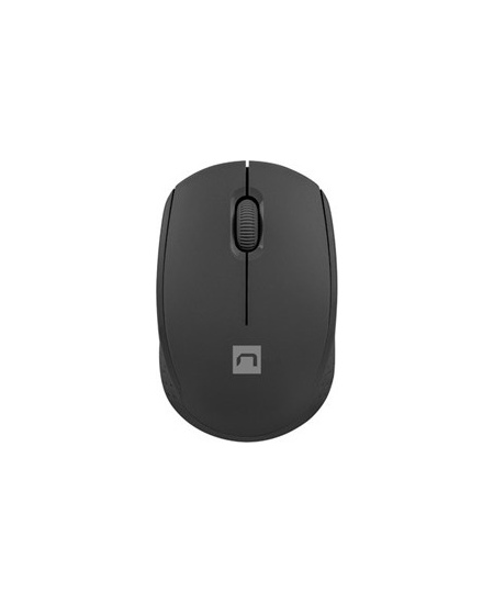 Natec Mouse Stork Wireless, Black, Bluetooth, 2.4 GHz