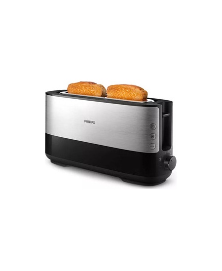 Philips | Toaster | HD2692/90 Viva Collection | Power 950 W | Number of slots 2 | Housing material  Metal/Plastic | Black