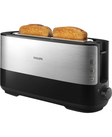Philips | Toaster | HD2692/90 Viva Collection | Power 950 W | Number of slots 2 | Housing material  Metal/Plastic | Black