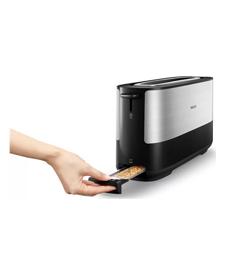 Philips | Toaster | HD2692/90 Viva Collection | Power 950 W | Number of slots 2 | Housing material  Metal/Plastic | Black