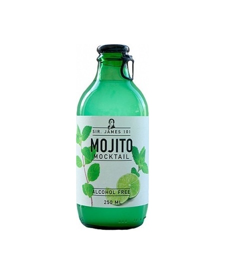 Nealkoholinis kokteilis, SIR JAMES 101 Mojito, 0,0%, 0.25 l