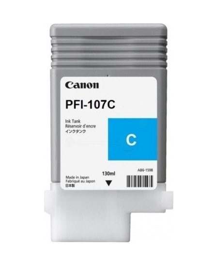 Canon PFI-107 (6706B001), žydra kasetė