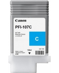 Canon PFI-107 (6706B001), žydra kasetė