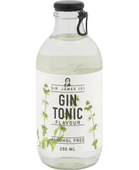 Nealkoholinis kokteilis, SIR JAMES 101 Gin Tonic, 0,0%, 0,25 l