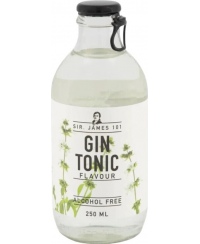 Nealkoholinis kokteilis, SIR JAMES 101 Gin Tonic, 0,0%, 0,25 l