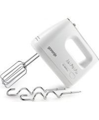Gorenje | Hand Mixer | M460CDC | Hand Mixer | 460 W | Number of speeds 5 | Turbo mode | White