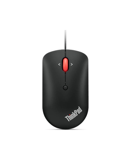 Lenovo | ThinkPad USB-C Wired Compact Mouse | USB-C | Raven black