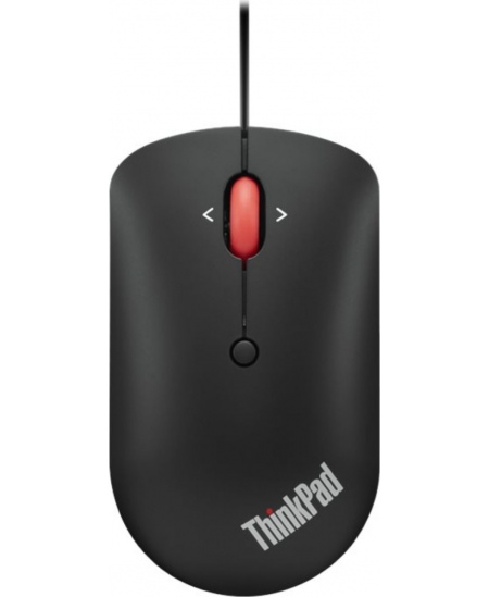 Lenovo | ThinkPad USB-C Wired Compact Mouse | USB-C | Raven black