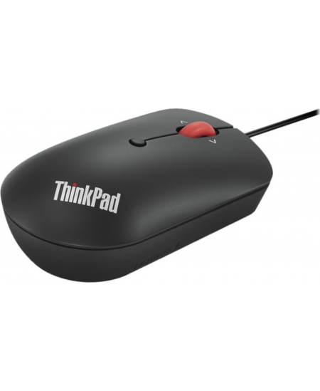 Lenovo | ThinkPad USB-C Wired Compact Mouse | USB-C | Raven black