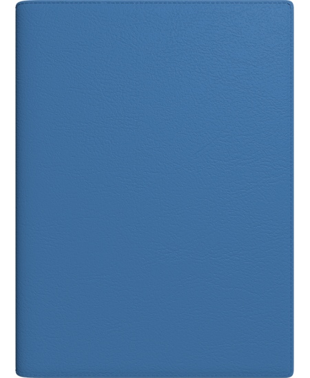 Kalendorius SENATOR DAY Spirex 2026, A4, PU, mėlyna
