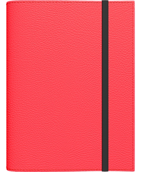 Kalendorius MANAGER Spirex Day 2026, A5, PU FLEX, koralų raudona sp.