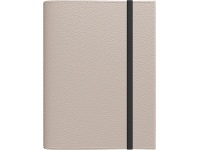 Kalendorius MANAGER Spirex Day 2026, A5, PU FLEX, šviesiai pilkos sp.