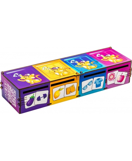 Rūšiuokliai PuzzleOK Montessori „Spalvos“